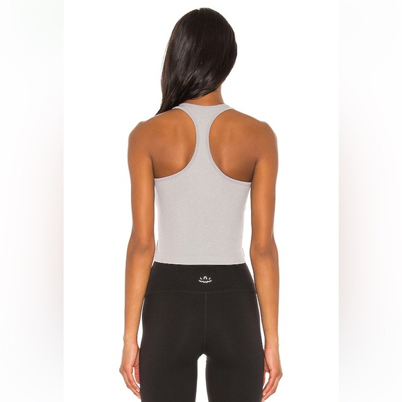 Free People Hayley Racerback Brami – Grey, Size Medium - Picture 3 of 6